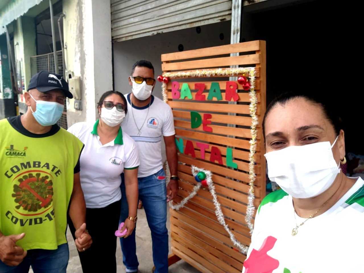 Camacã: Unidade de Saúde Euvaldo Maia encerra suas as atividades do ano com o Bazar de Natal